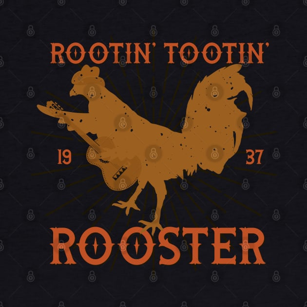 Rootin' tootin' cowboy rooster by PincGeneral